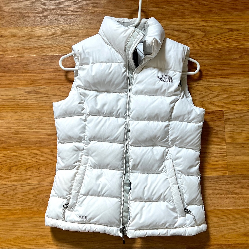 The North Face Womens Nuptse 700 Down Fill Puffer Vest size XS